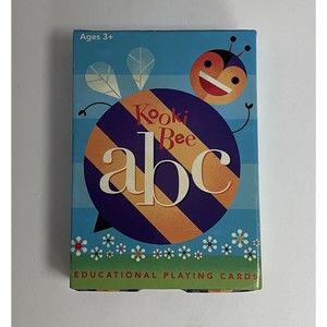 eeBoo Kooki Bee abc Educational Playing Cards 3+ Children New Sealed